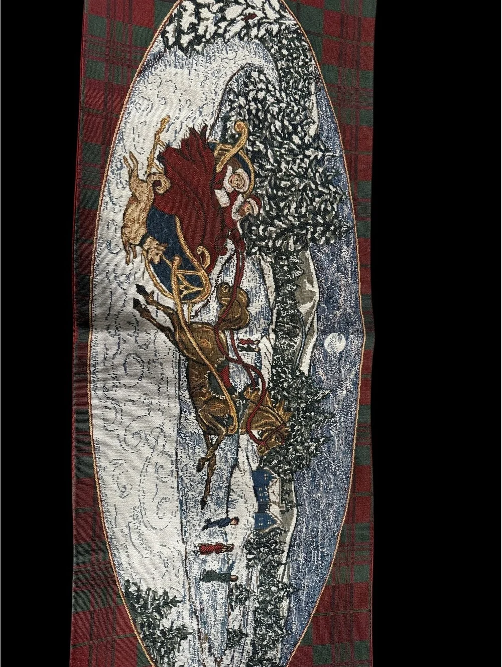 Christmas Tapestry Table Runner